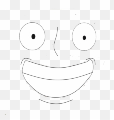 Cool Face - Line Art Emoji