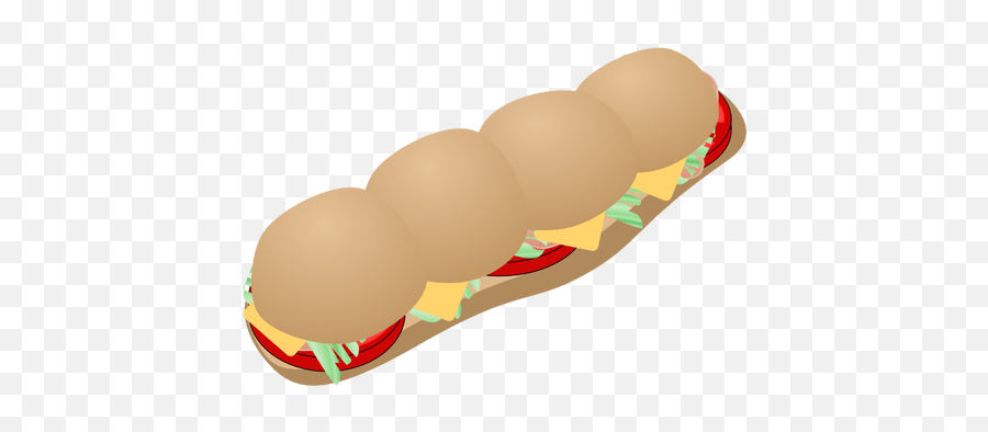 Vector Illustration Of Submarine - Sandwich Clip Art Emoji,Cheese Emoticon