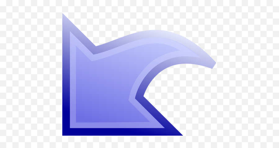 Blue Arrow With Outline Stroke Emoji,Dragon Emoji