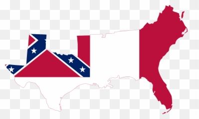 Flag - Confederate States Map Emoji