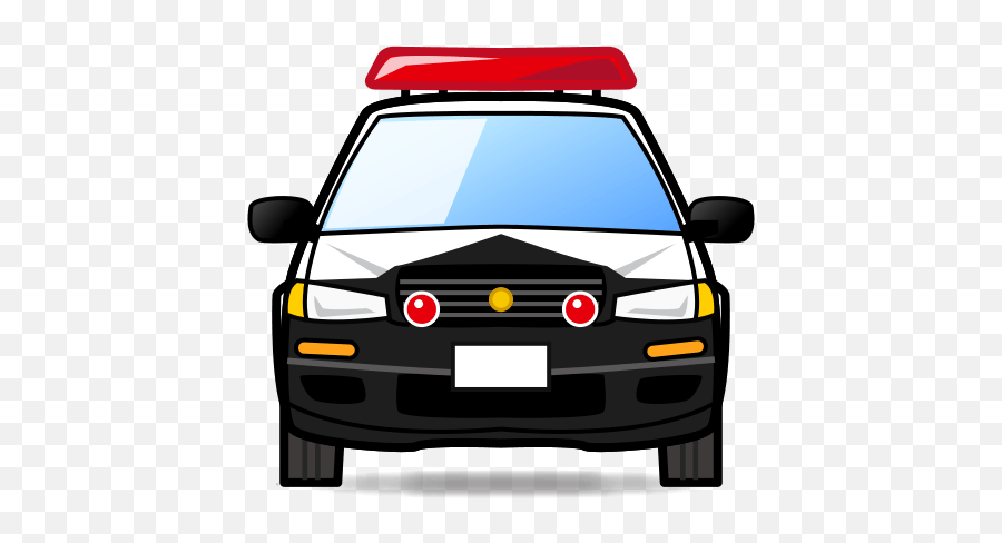 Oncoming Police Car Emoji For Facebook Email Sms - Taxi Emoji Uk,Car Emoji