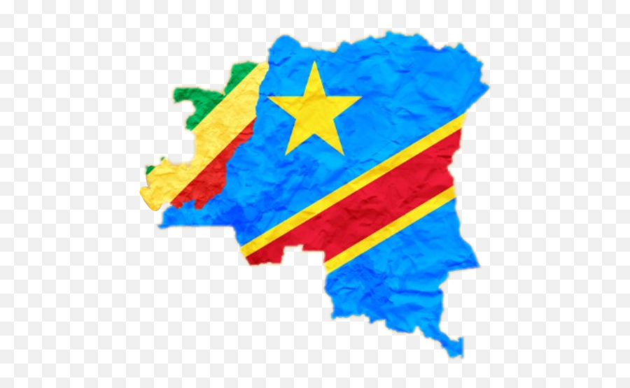 Africa Congo Kinshasa Brazzaville - Congo Flag On Country Emoji,Congo Flag Emoji