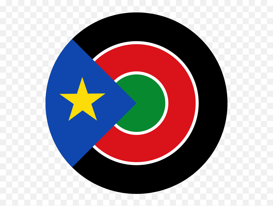 Roundel Of South Sudan - South Sudan Roundel Emoji,Sudan Flag Emoji