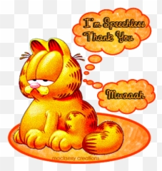 Graphic Thank You - Garfield Cartoon Emoji