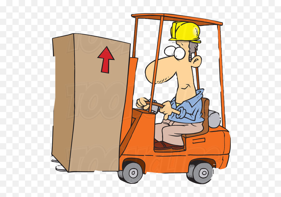 The Newest Forklift Stickers - Forklift Cartoon Emoji,Forklift Emoji