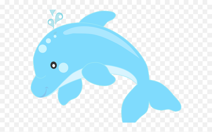 Ball Clipart Dolphin - Png Download Full Size Clipart Golfinho Fundo Do Mar Png Emoji,Dolphin Emoji