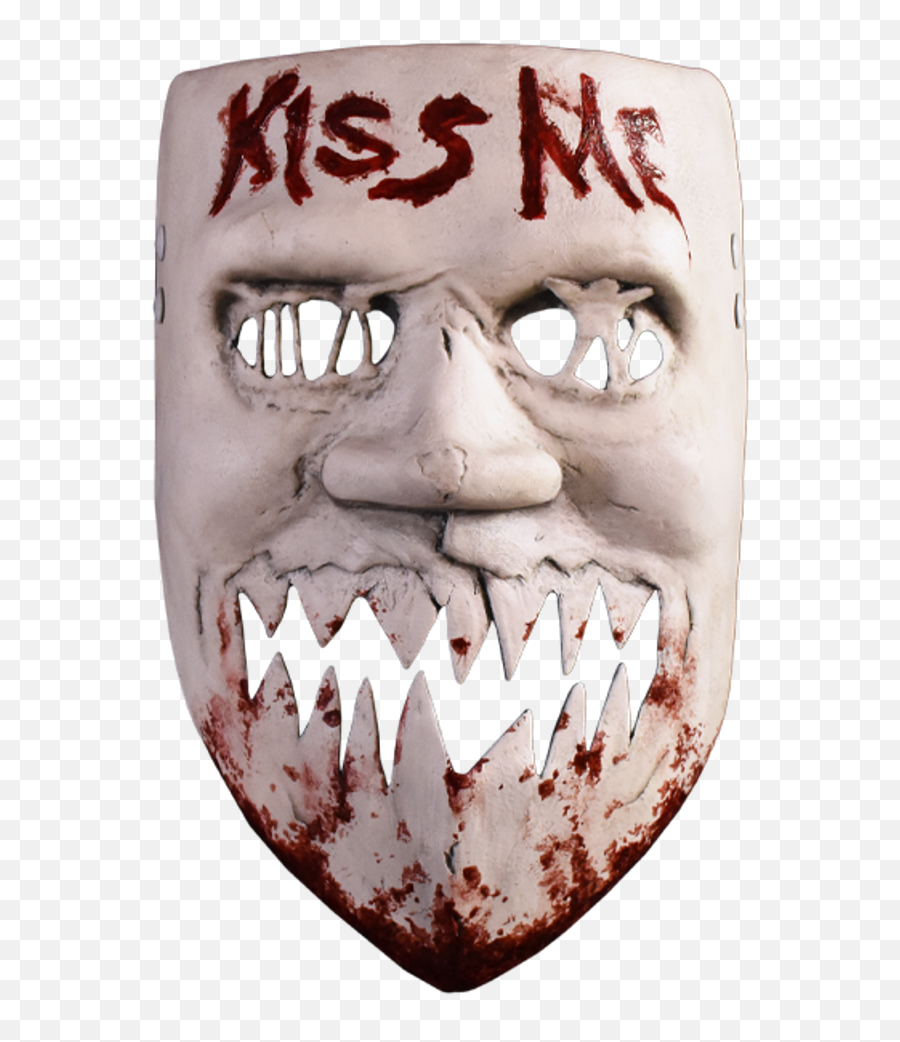 Crazy For Costumesla Casa De Los Trucos 305 858 - 5029 Kiss Me Mask From Purge Emoji,Winky Kiss Emoji