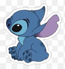 curious Stitch Stickers By Charlo19 Redbubble Music Vinyl - Emoji