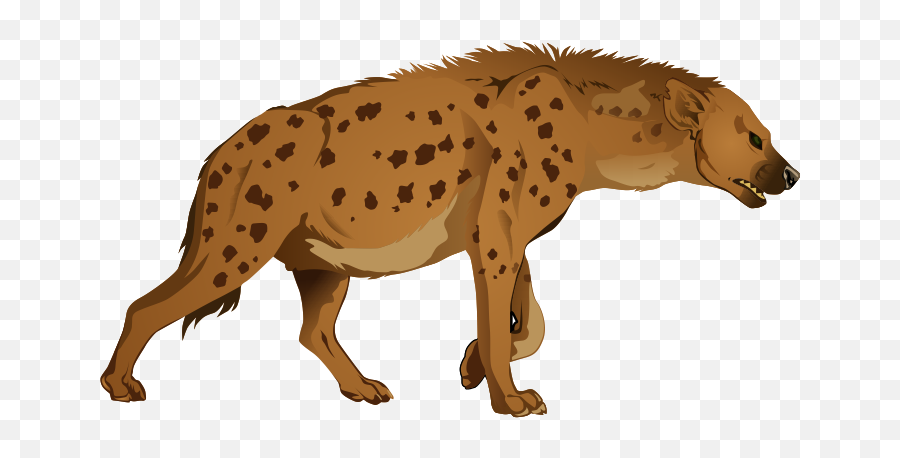 Pix For Cute Cartoon Hyena - Hyena Clipart Emoji,Hyena Emoji