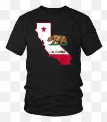 California Bear And Map T - Shirt Cool Gift Knit Or Go Home Shirt Emoji,Map Pin Emoji