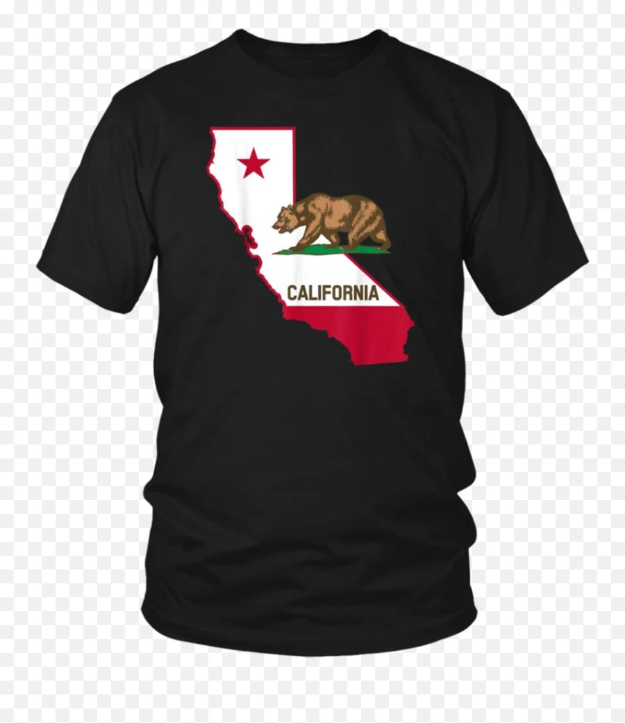 California Bear And Map T - Shirt Cool Gift Knit Or Go Home Shirt Emoji,Map Pin Emoji