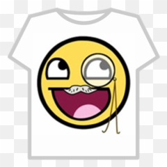 Old Roblox Smile Face - Roblox Free T Shirts Roblox Emoji,Old Emoticon ...