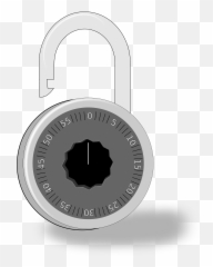 Unlocked Combination Lock - 3 Combination Lock Clipart Emoji,Lock Emoji