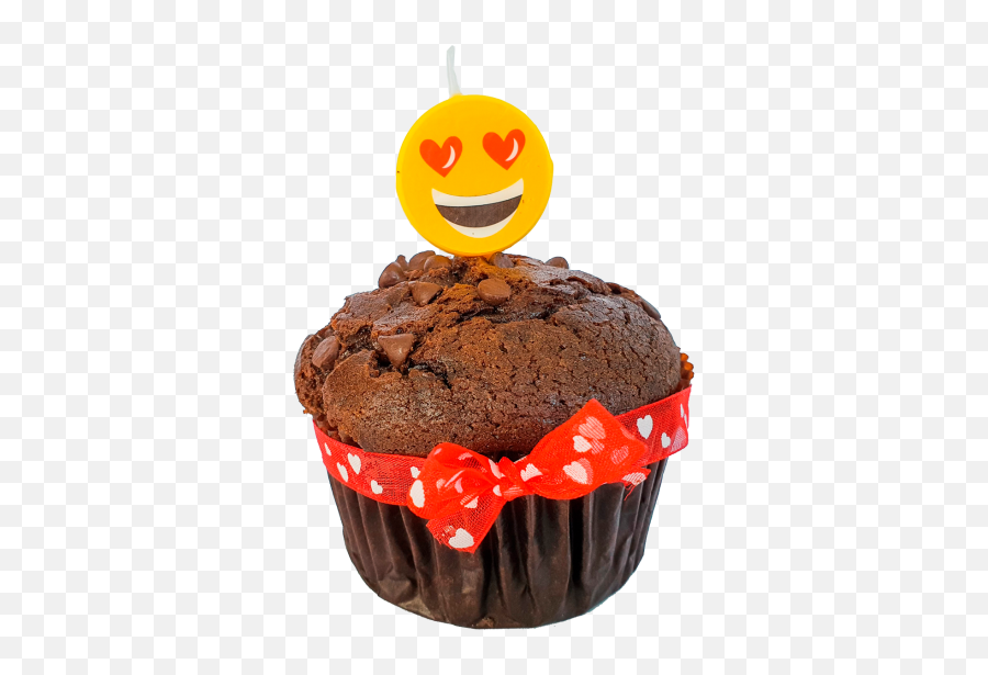 Extra Muffin Cumpleañero Para Desayuno - Baking Cup Emoji,Muffin Emoji