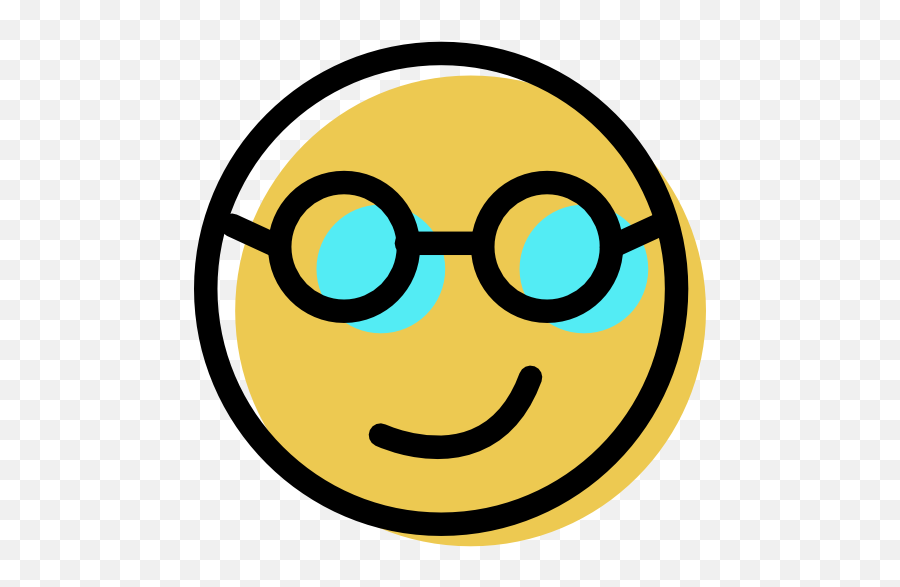 Emoticon Smiley Cool Smiling Emotion Interface Face - Emoticon Keren Emoji,Emotions Face