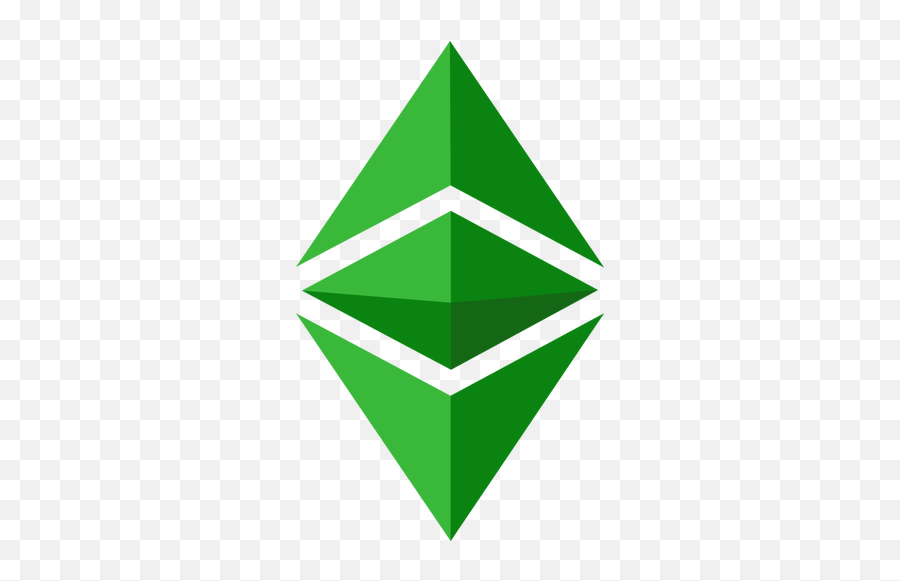 Green Logo Vector Image - Ethereum Classic Icon Emoji,Green Checkmark Emoji