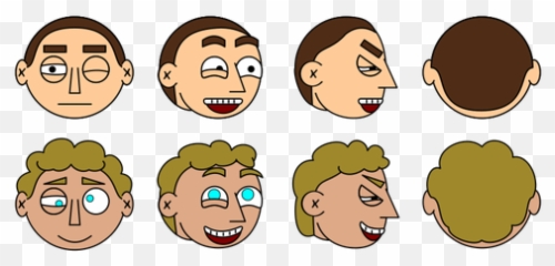 Plantilla Caras Emoji