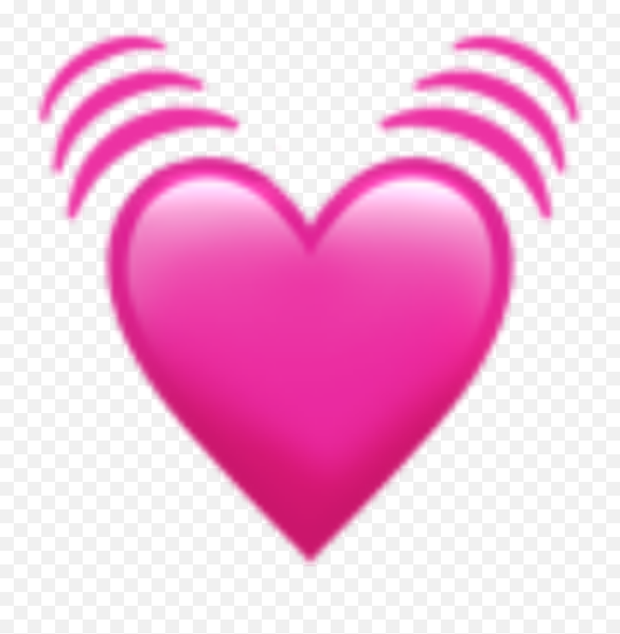 Pink Heartbeat Emoji Iphone Phone - Emoji Heart Pink Png,Heartbeat Emoji