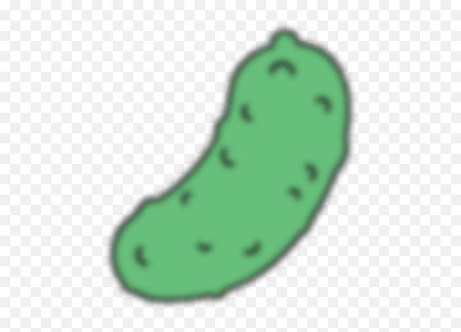 Pickle Clipart - Fruit Emoji,Pickle Emoji