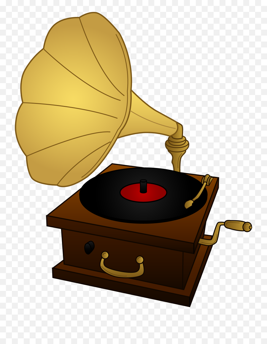 Vinyl Record Clip Art - Old Record Player Clipart Emoji,Vinyl Record Emoji