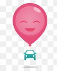 Lyft Likes The Ride - Logo Balloon Emoji