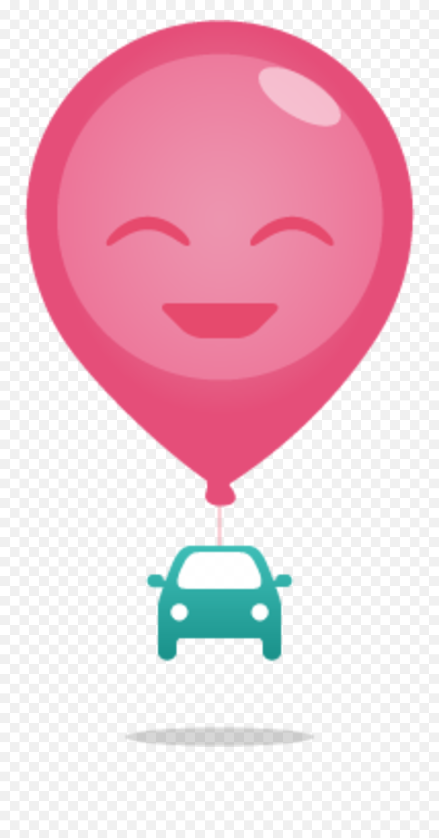 Lyft Likes The Ride - Lyft Logo Balloon Emoji,Sly Emoticon