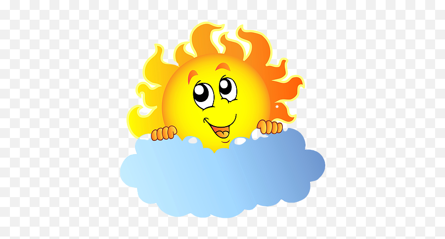 Shop - Sun And Clouds Clipart Emoji,Tt Emoticon