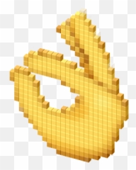 Ok Hand Emoji Cursor - Emblem,Minecraft Emoji