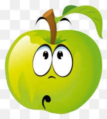 Fruits Clipart Smiley Fruits Smiley - Obst Mit Gesicht Clipart Emoji,Passion Fruit Emoji