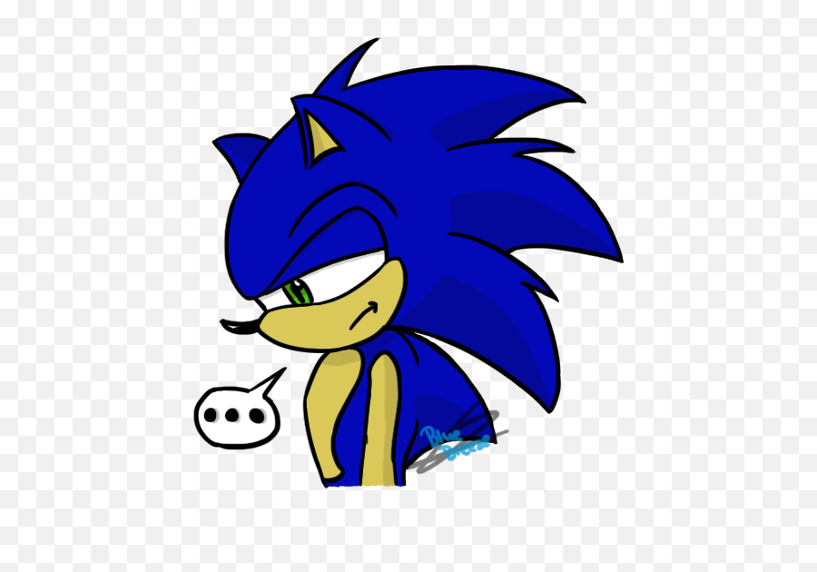 Sad Sonic Png Picture - Sad Sonic Png Emoji,Sonic The Hedgehog Emoji