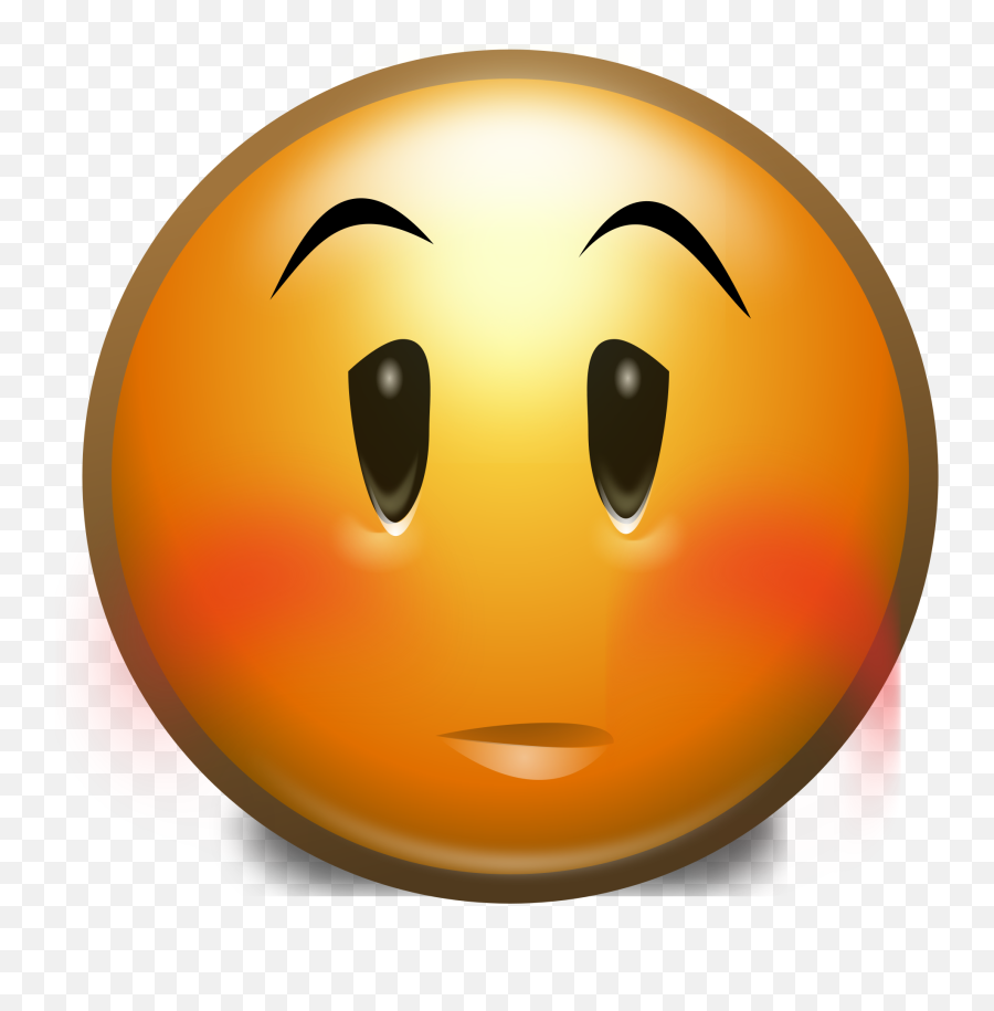 Png Embarrassed Transparent Embarrassed - Embarrassed Face Emoji Png,Shame Emoji