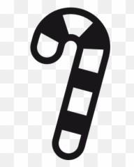 Candy Cane Icon - Emoji