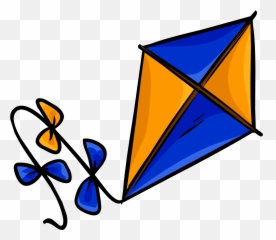 Triangle Clip Penguin Picture - Kite Clipart Emoji,Kite Emoji