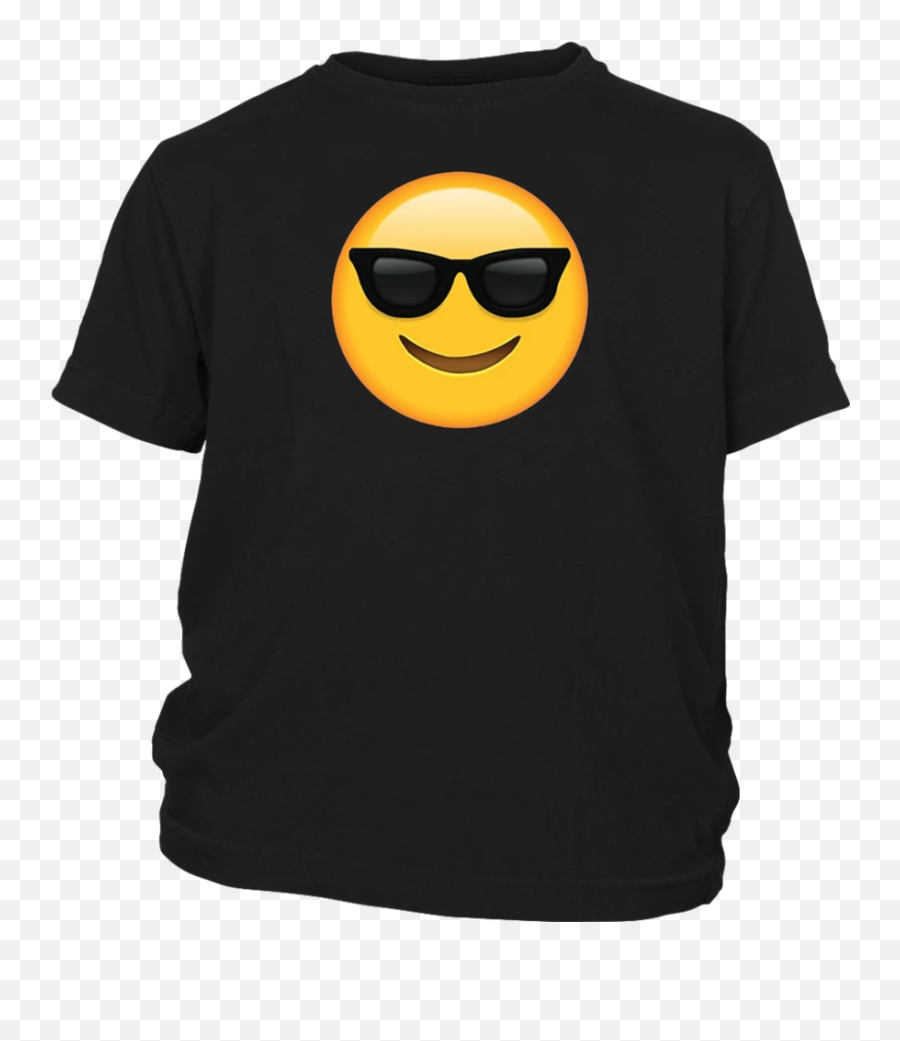 Sunglasses Smile Face Emoji Shirt - Autism Shirts For Mom,Sunglasses Emoji