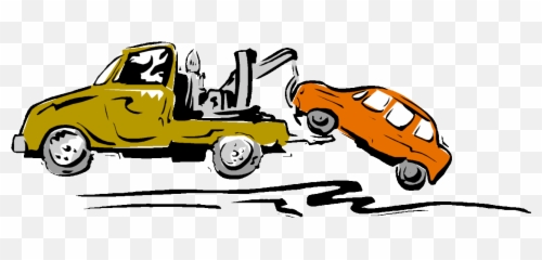 Library Of Car Being Towed Jpg Freeuse - Tow Truck Towing Car Clipart Emoji,Tow Truck Emoji