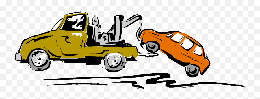 Library Of Car Being Towed Jpg Freeuse - Tow Truck Towing Car Clipart Emoji,Tow Truck Emoji