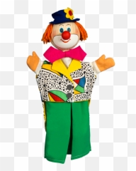 Glove Clipart Clown - Png Download Full Size Puppet Emoji