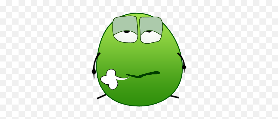 Game Lovely Oishi - Green Bean Emoticon For Chatting Cartoon Emoji,Toad Emoji