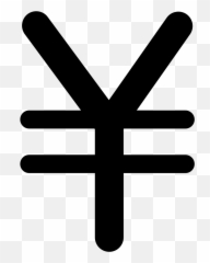 Download Free png Yen Currency Symbol Svg Png Icon - Emoji