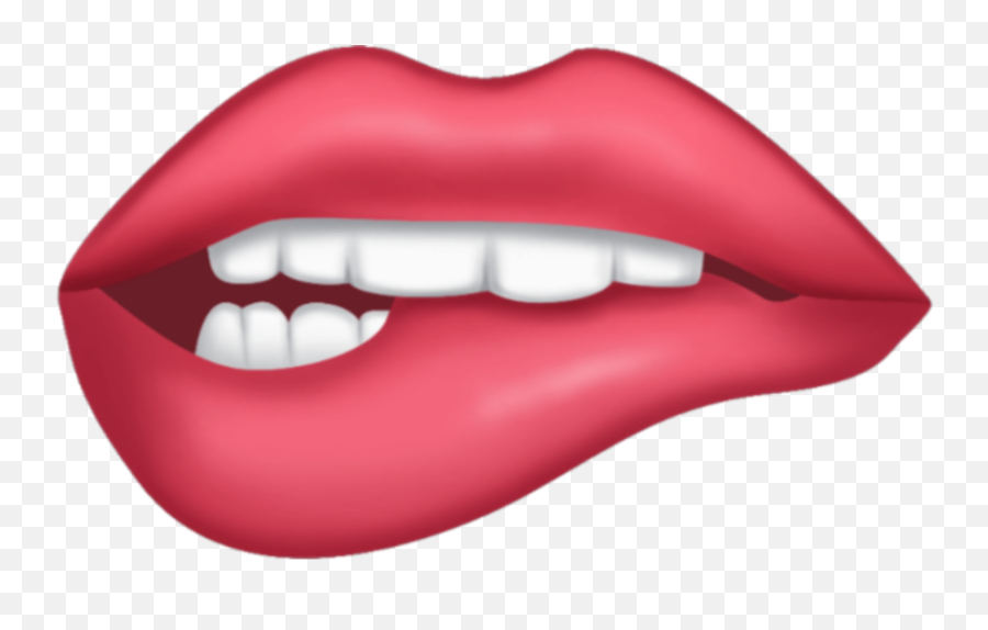 Lips Emoji Sticker - Lips Emoji,Lips Emoji