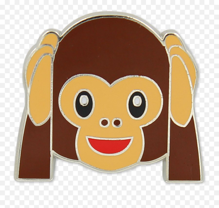Emoji Hear No Evil Monkey Hot Dog - Monkey,Hear Emoji