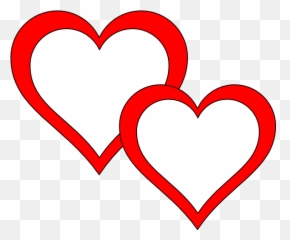 2 Hearts Clip Art Clipart - Emoji