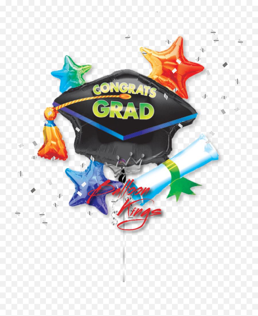 Graduation Cap Cluster - Star Emoji,Grad Emoji