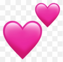 Freetoedit Emoji Iphone Iphoneemoji Hearts Pink Pinkhea - Transparent Background Heart Emojis Transparent,David Bowie Emoji