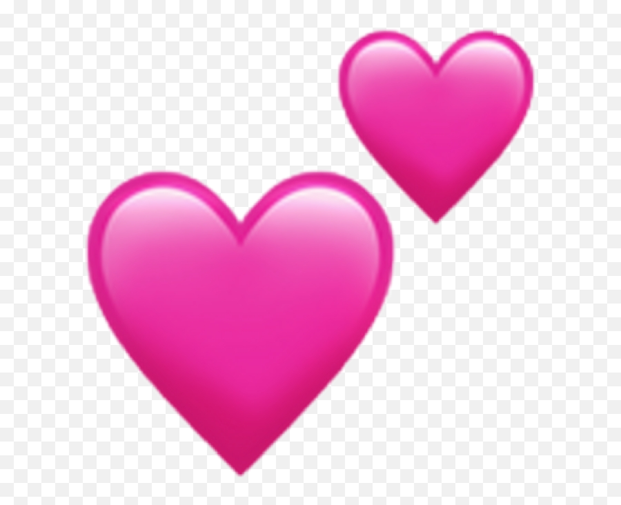 Freetoedit Emoji Iphone Iphoneemoji Hearts Pink Pinkhea - Transparent Background Heart Emojis Transparent,David Bowie Emoji