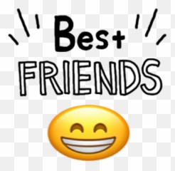 Smile Bestfriends Emoji - Smiley