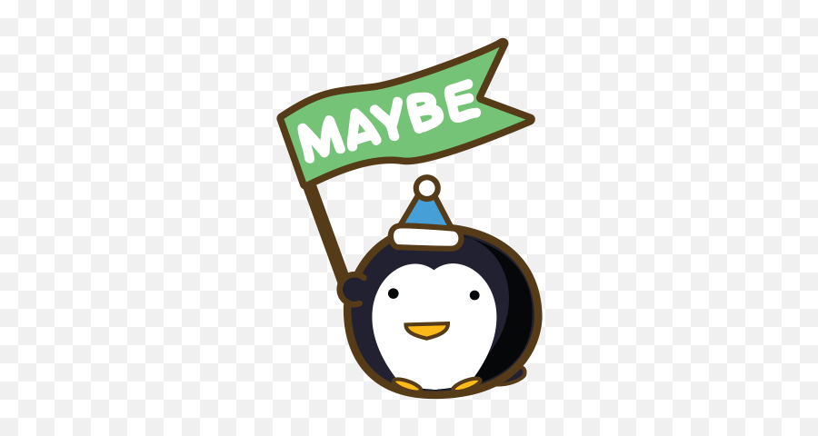 Fuzzballs Animated Stickers - Maybe Gif Cute Emoji,Guess The Emoji Penguin Bird Chick Game