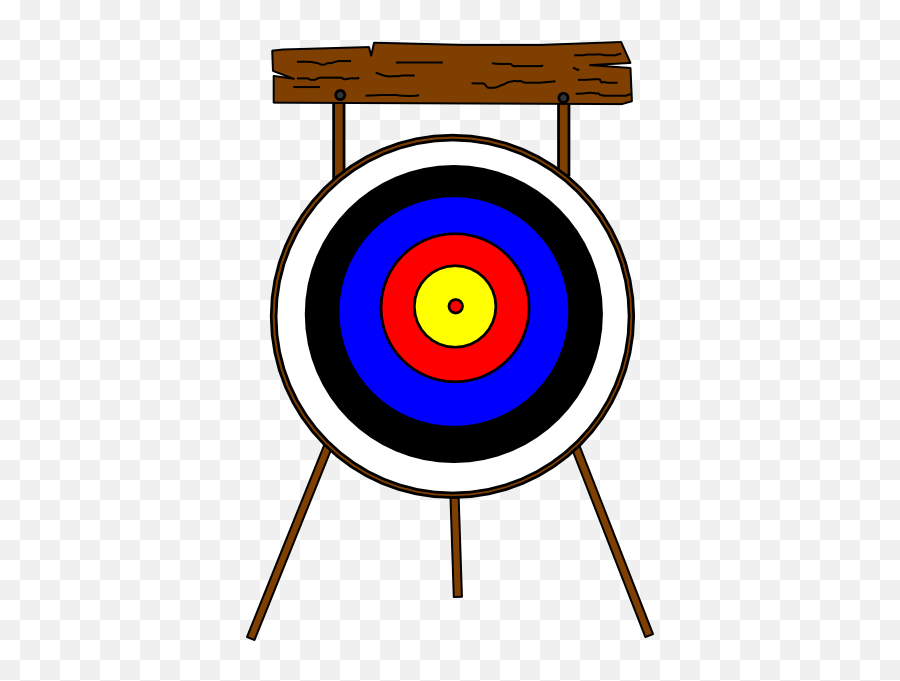 Archery Free To Use Clipart - Target Archery Clipart Emoji,Archery Emoji