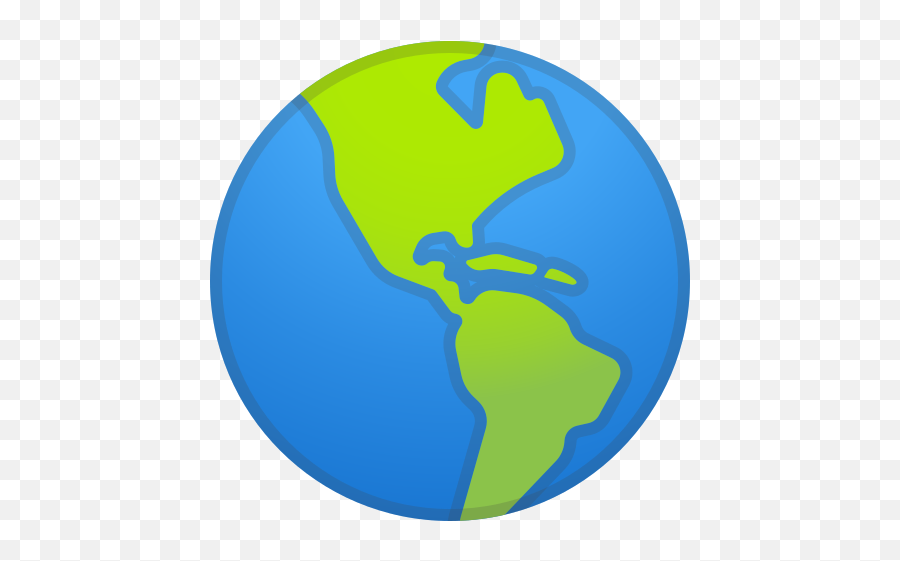 Globe Showing Americas Emoji - Emoji,Flags Of The World Emoji