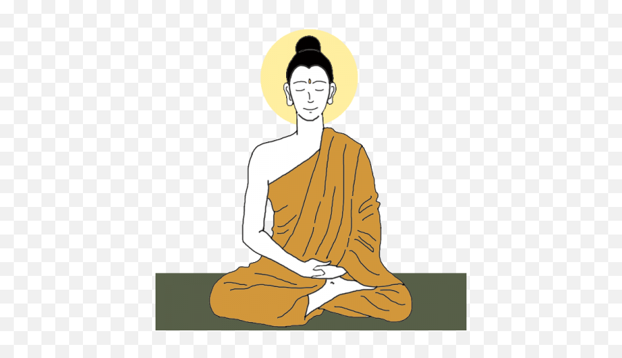 Drawing Buddha Laughing Transparent - Buddhism Emoji,Buddhist Emoji